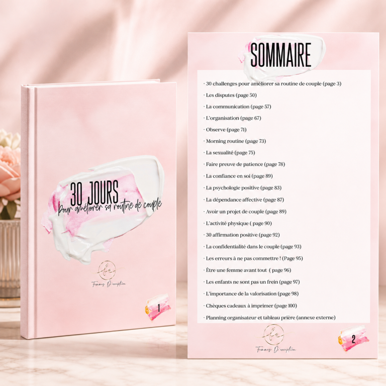 30 jours pour améliorer sa routine de couple